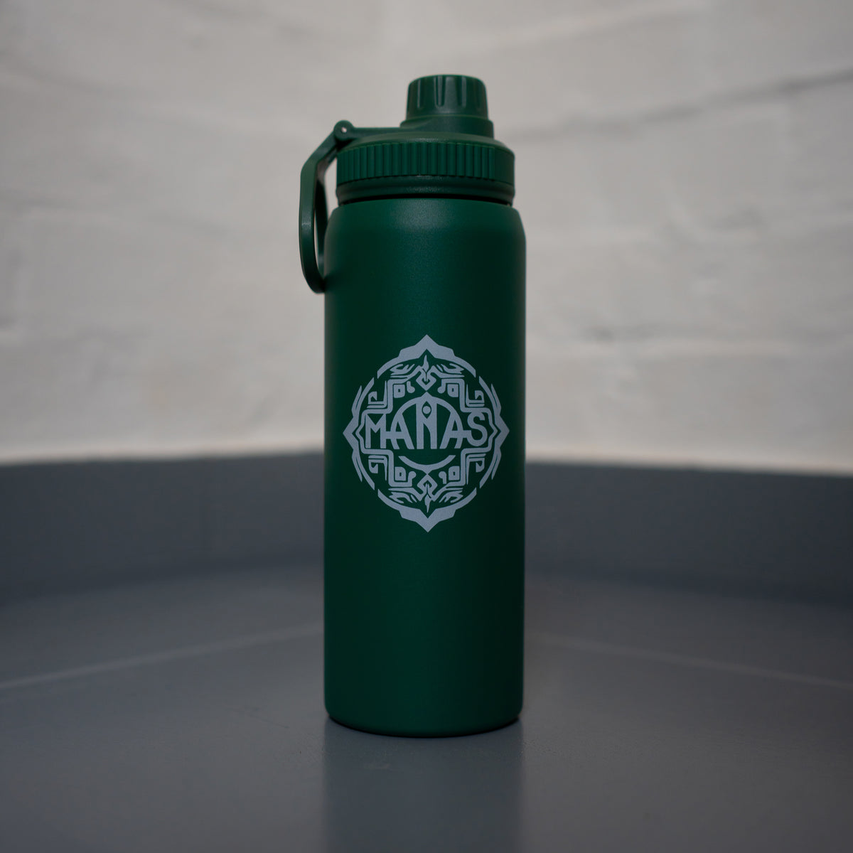 Water Bottle Green - Manas Festival Merch