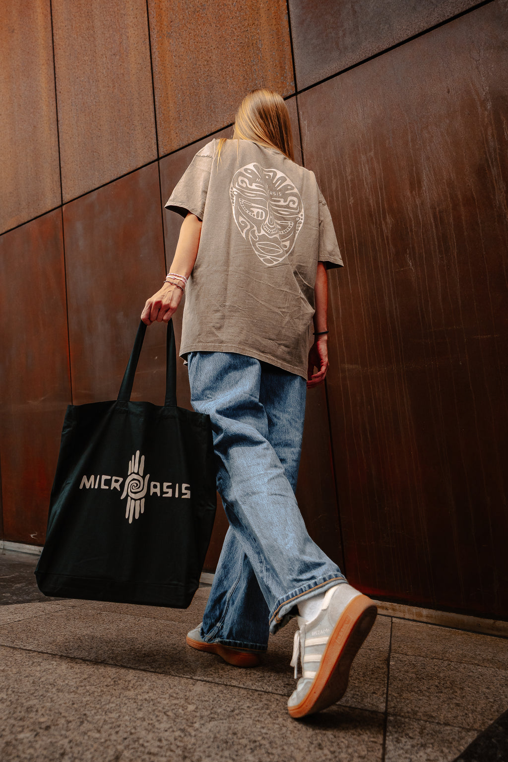 Mask Tee White - Microasis official merch