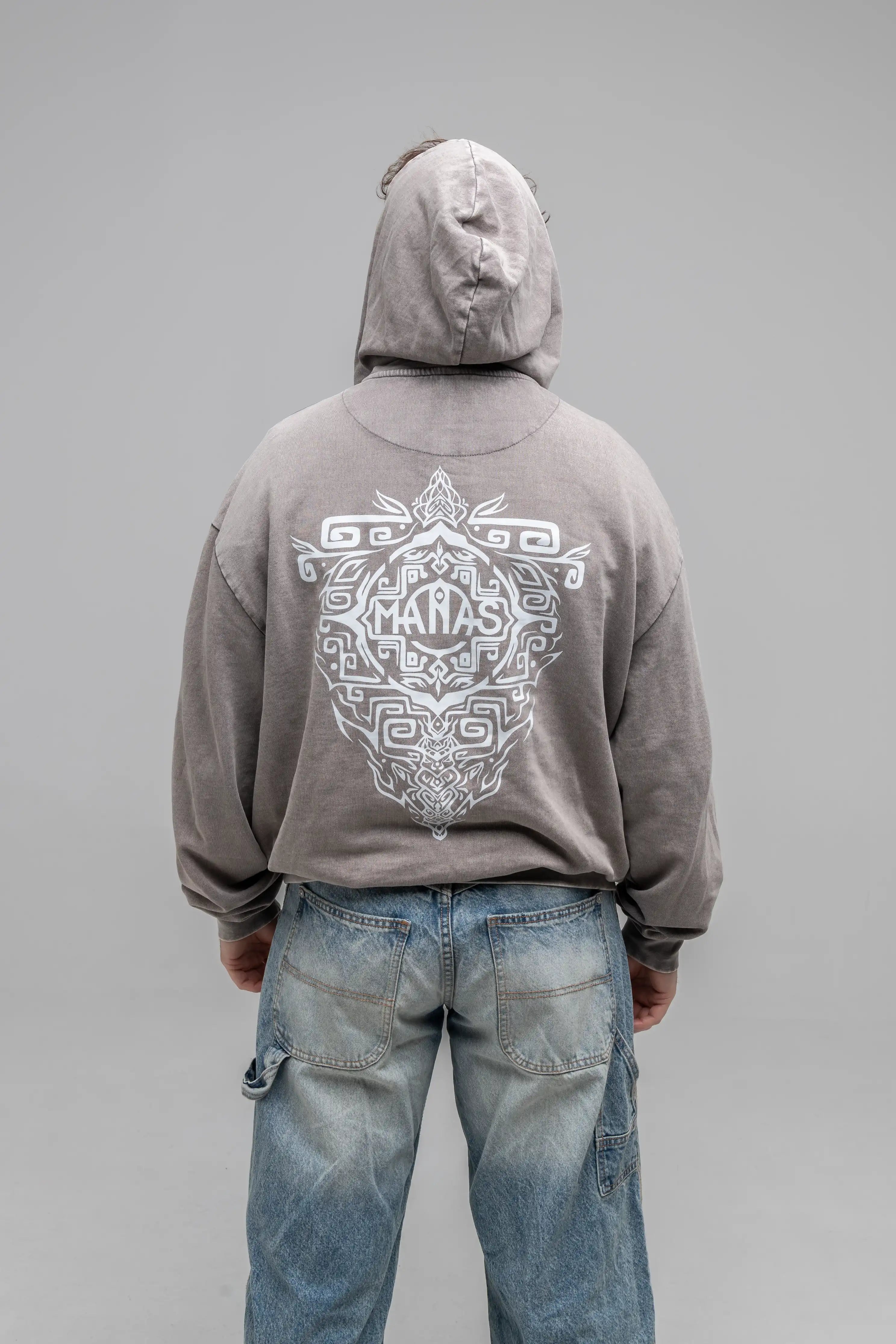 Hoodie Avatar Grey - Manas Festival Merch
