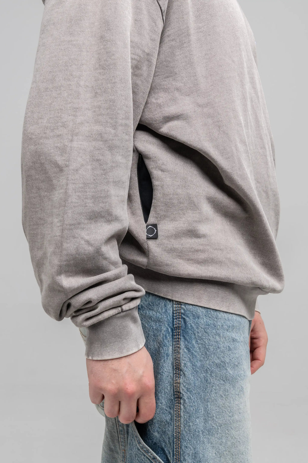 Hoodie Minimal Grey - Manas Festival Merch