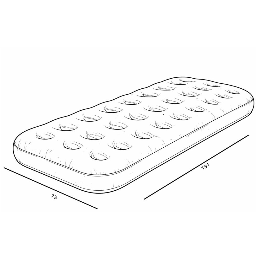 Inflatable Mattress - 1 person